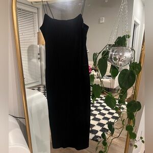 Zara black dress. Size L. Worn once